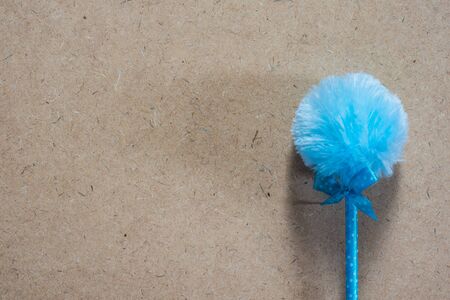 Fake flower on ply wood background.の写真素材