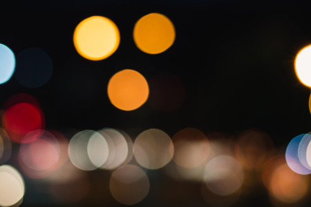 Blurred color bokeh abstract light for background,blur focus.の写真素材