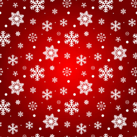 Snowflake seamless pattern background illustration.のイラスト素材
