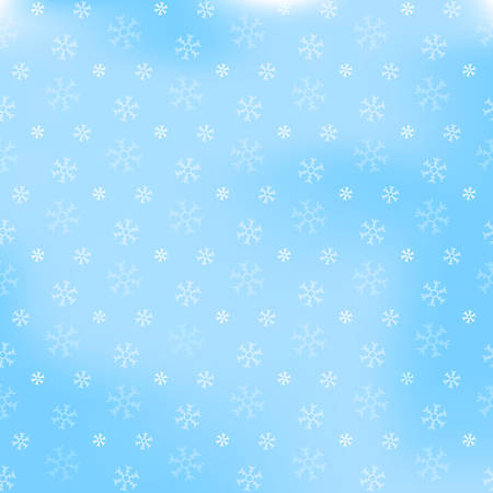 A snowflake background vector illustration.のイラスト素材