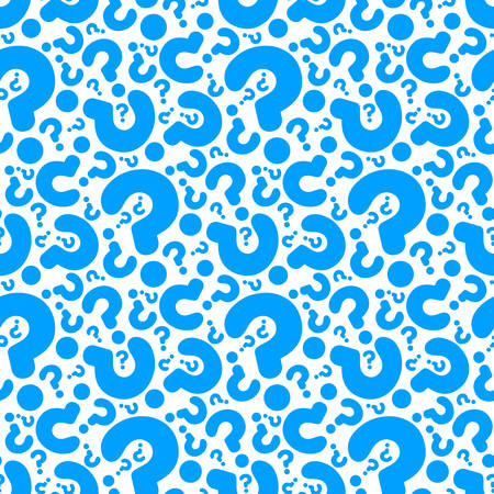 Question mark seamless pattern background.のイラスト素材