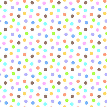 seamless dot pattern vector illustrationのイラスト素材