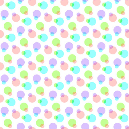 seamless dot pattern vector illustrationのイラスト素材