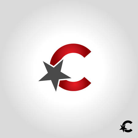letter c icon and symbolのイラスト素材