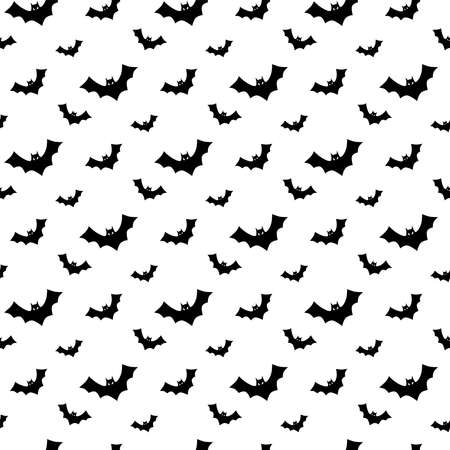 seamless bat pattern and background vector illustrationのイラスト素材