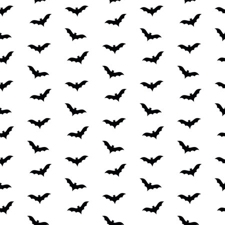 seamless bat pattern and background vector illustrationのイラスト素材