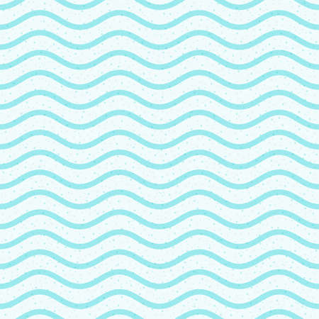 seamless water wave pattern and background vector illustrationのイラスト素材