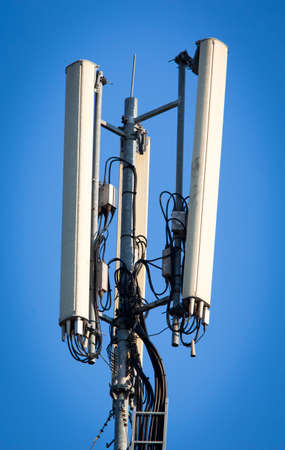 Mobile communication antenna for telephones.の写真素材