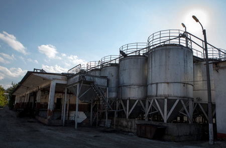 Part of the technology of producing plum brandy.のeditorial素材