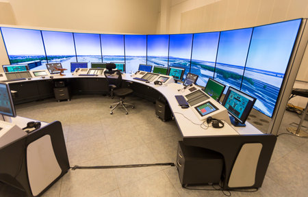 Bulgarian Air Traffic Services Authority (BULATSA) control center.
