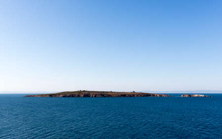 St. Ivan Island near SÐ¾zopol is the largest Bulgarian island in the Black Sea.の写真素材