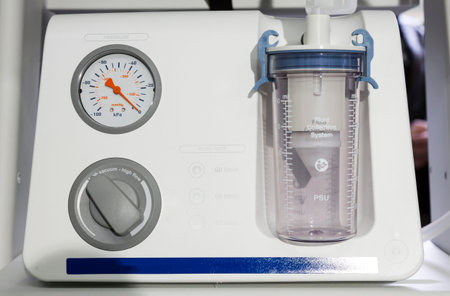 Fluid Collection System in a hospital. The Basic Suction Pump provides reliable high vacuum for a...