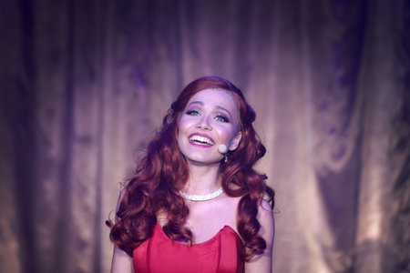 Sofia, Bulgaria - November 6, 2016: Performers are acting during the  musical show in Sofia's circus.のeditorial素材