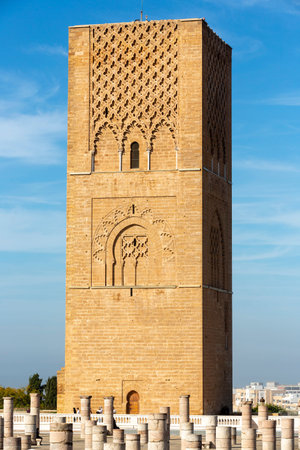 Hassan Tower or Tour Hassan is the minaret of an incomplete mosque in Rabat, Morocco.