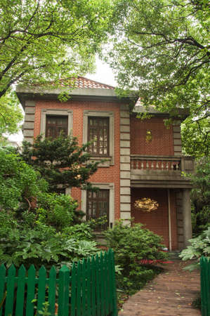 Building of villa at Shanghaiのeditorial素材