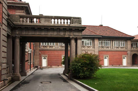 Building of villa at Shanghaiのeditorial素材