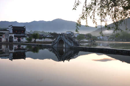 Anhui Hong villageのeditorial素材