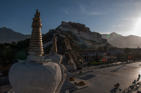 The Potala Palaceのeditorial素材
