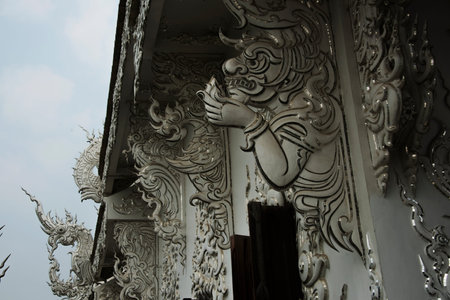 Chiang Mai Bai templeの写真素材