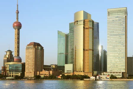 Shanghai pudong Lujiazui の写真素材
