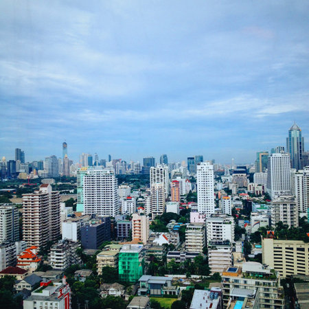 Lovely city in beautiful day