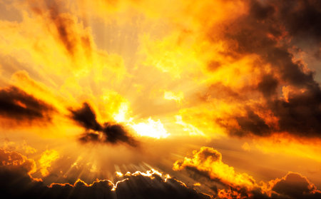 sunset sky