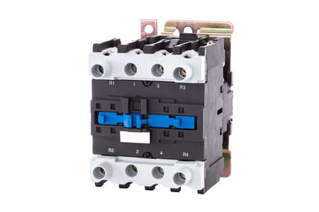 Contactor isolated on the white backgroundの写真素材