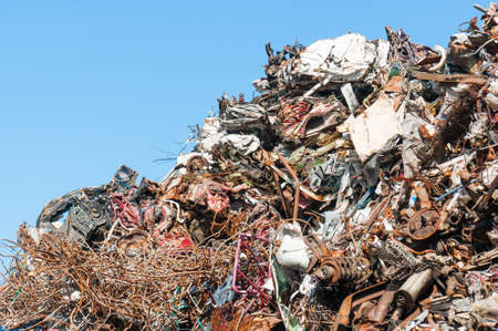 scrap metalの写真素材