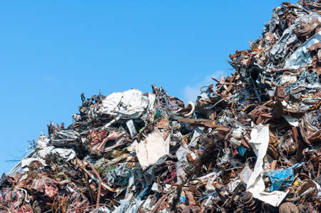 scrap metalの写真素材