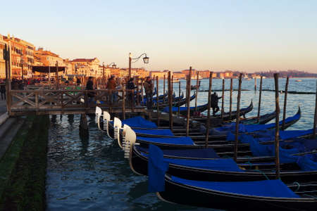 Gondolas in Venice, # 8のeditorial素材