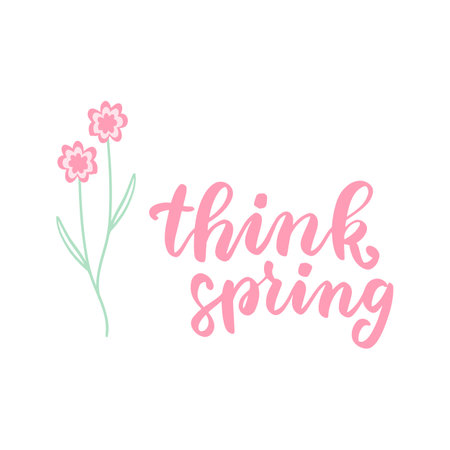 Spring wild flowers frame. Cartoon hand drawn vector illustration. Summer wildflowers bouquet. happy woman's day. happy mothers day. March 8 hand drawn illustrationのイラスト素材
