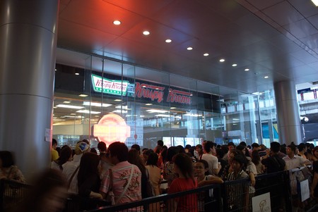 Krispy Kreme fever in Thailandのeditorial素材