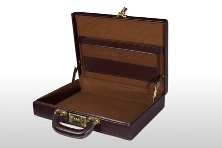 Isolated Business Briefcaseの写真素材