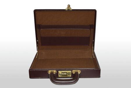 Isolated Business Briefcaseの写真素材