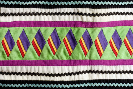 Native American Seminole handmade quilted patterns