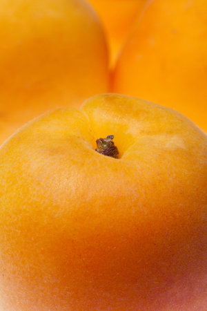 apricots in orange and yellow tones background