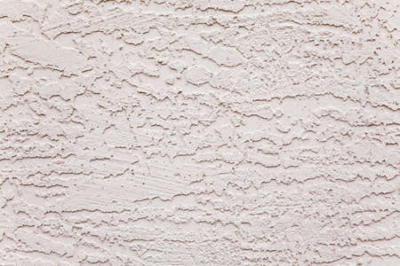 exterior white stucco wall rough background patternの写真素材