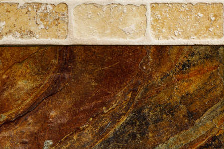 natural slate stone flooring tile abstract backgroundの写真素材