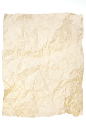 crumpled and wrinkled grunge paper background or backdropの写真素材