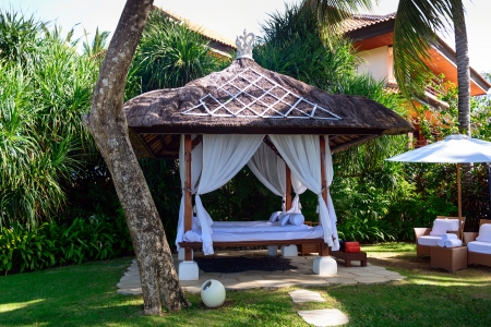 At the Spa, concept in a luxury Villa on Bali Islandのeditorial素材
