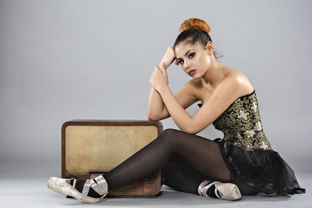 Art portrait of the artistの写真素材