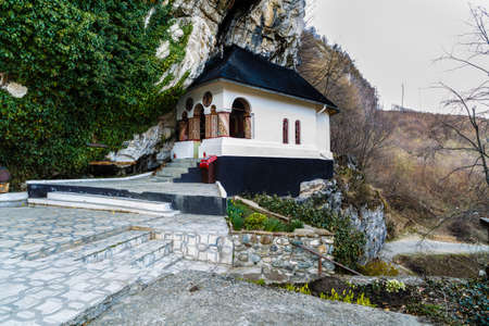 Pachomius schitu Carpathian Mountains Romaniaの写真素材