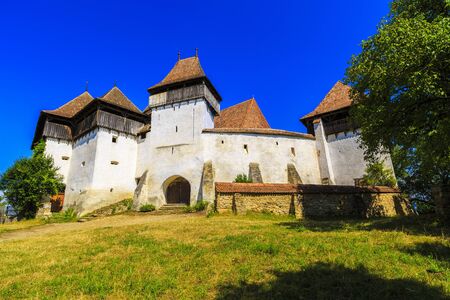 images from Viscri fortified monasteryの写真素材
