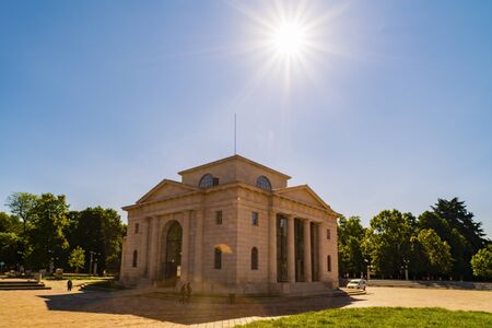 Arch of Peace in Sempione Park, Milan, Lombardy, Italy, 13-05-2017のeditorial素材
