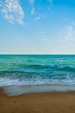 A beautiful beach, concept of travelの写真素材