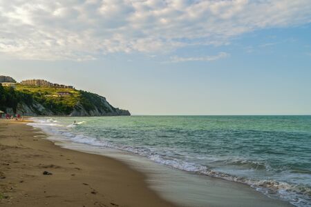 A beautiful beach, concept of travelの写真素材