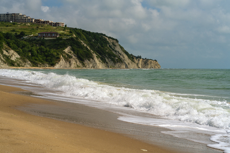 A beautiful beach, concept of travelの写真素材