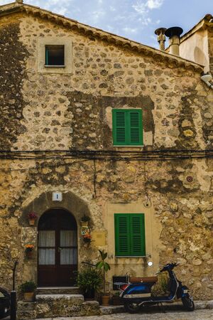 images from the city of Valldemossa in Palma de Mallorca. Spain (28-08-2017)のeditorial素材