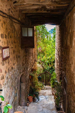 images from the city of Valldemossa in Palma de Mallorca. Spain (28-08-2017)のeditorial素材