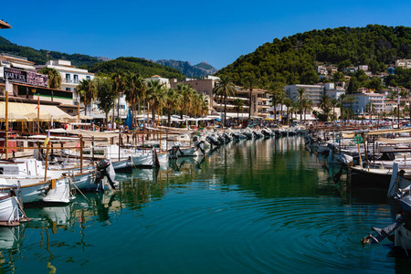 images from Port de SÃ³ller island Mallorca Spain (24-08-2017)